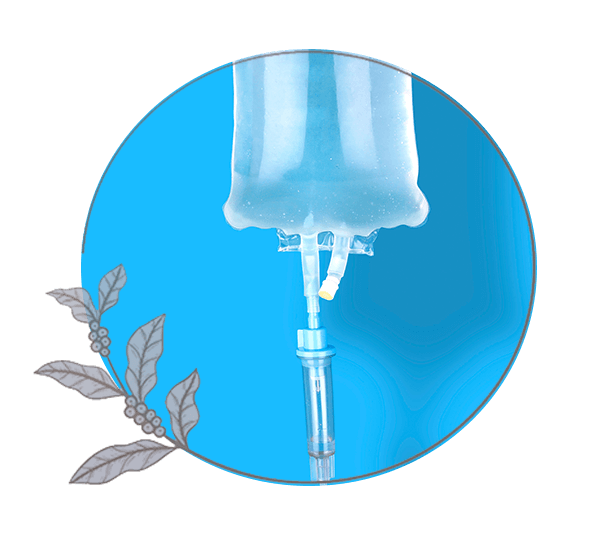 IV sedation bag for dental procedure patient